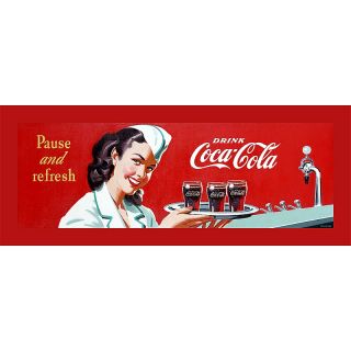  coke waitress canvas art rating be the first to write a review $ 59