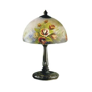 House Beautiful Marketplace Dale Tiffany Rose Dome Table Lamp