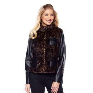  faux fur jacket with trim note customer pick rating 9 $ 69 95 or