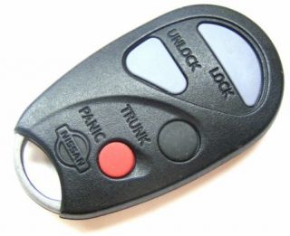  Nissan Maxima Remote Replacement Keyless Entry Fob Key Case N5
