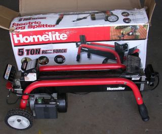  the homelite 5 ton electric log splitter is a great addition