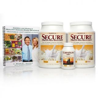 Secure 200 Servings, CarniSlim 250 & Cookbook Set