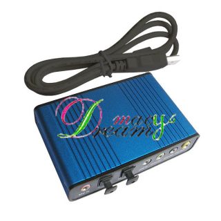 USB 6 Channel 5 1 External Audio Sound Card s PDIF C