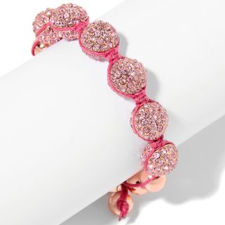  lopez crystal pave ball cord bracelet rating 67 $ 39 95 s h $ 5