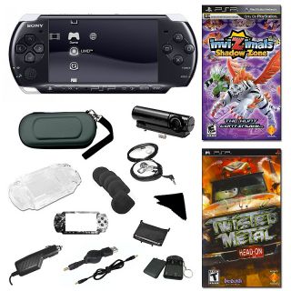 Sony PlayStation Portable PSP 3000 System Bundle with 2 Action