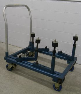 Portable Automotive Engine Motor Test Dyno Run Stand Cart 750 3000 lb