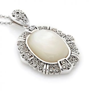  of pearl and marcasite pendant with 18 chain rating 1 $ 76 90 or 2