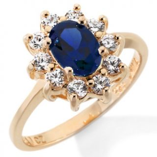 Absolute 1.16ct Absolute™ Created Sapphire Princess Style Ring