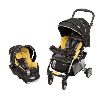 Evenflo FeatherLite 400 Travel System Stroller Car Seat Baby Safety