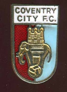 England Football Soccer RARE Enamel Pin Coventry City