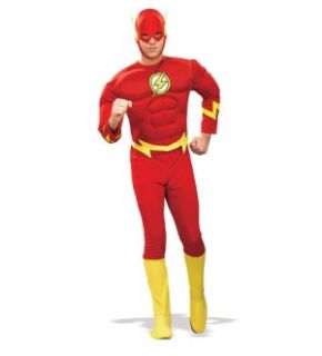 the flash muscle chest adult x large costume