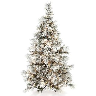 Colin Cowie Colin Cowie 7 1/2 Flocked White Artificial Christmas Tree