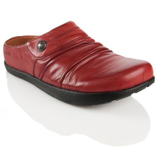 Kalsø Earth® Shoe Darling Pleated Leather Clog with Button