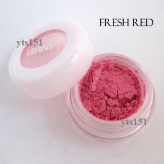 eye shadow powder makeup pigment mineral eyeshadow Fresh Red B011
