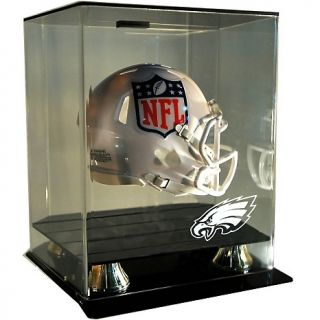 Football Fan NFL Floating Mini Helmet Display Case   Eagles