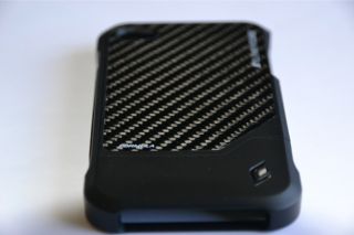 Element Formula 4 iPhone 4 and 4S Case Black Carbon Fiber w 6 5ft Sync