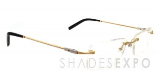 New Fred Eyeglasses St Thomas Gold 003 FLA 8212