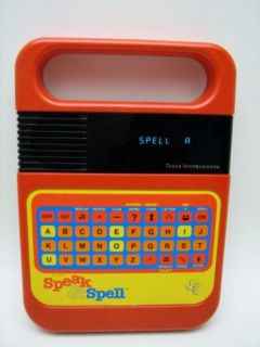  1980s Electronic Speak & and Spell Retro Toy Learning Educational Game