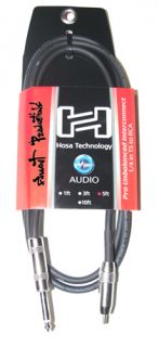 New Hosa CPR 505 Pro 1 4 TS to Male RCA Cable Cord 5ft