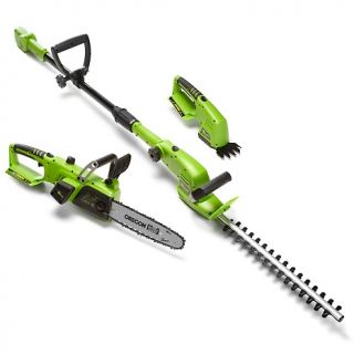 Chameleon 18 Volt Cordless Lithium Ion Yard Trimming Package