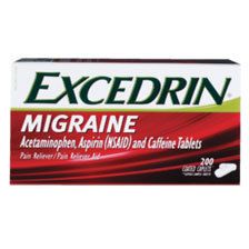 Excedrin Migraine 200 Caplets Pain Reliever