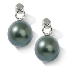 Designs by Turia 10 11mm Cultured Tahitian Pearl Sterling Silver