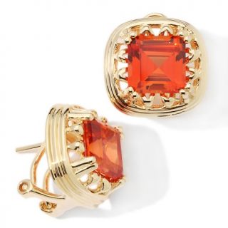 104 813 absolute xavier 6ct absolute created padparadscha earrings