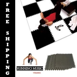 Gym Equipment Thick Exercise Mat & CD Set – 