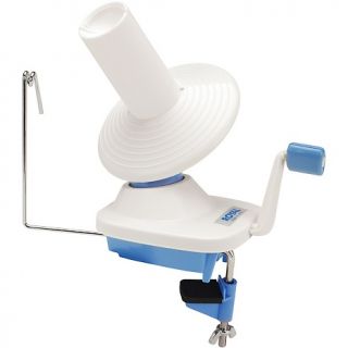 104 0554 yarn ball winder blue and white rating be the first to write
