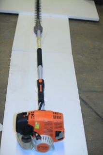 stihl hl100 extended reach fixed position hedge trimmer nice condition