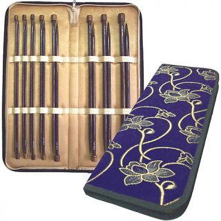 103 7518 rosewood 14 knitting needles deluxe set note customer pick