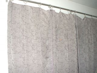  Curtains   Panels   Drapes Dark Taupe extra long approx 95 inches Long