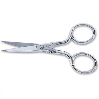 104 4631 gingher gingher 4 curved embroidery scissors with leather