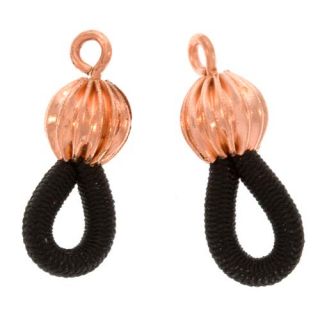 Fancy Ends for Eyeglass Chain Holder Copper Plated 6 PR