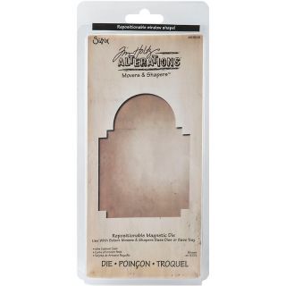 113 4185 sizzix sizzix movers and shapers magnetic die by tim holtz