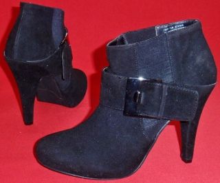 New Womens Curfew Fahy Black Ankle Booties High Heels Pumps Fashion