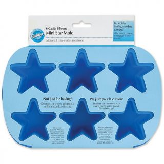 109 8895 wilton 6 cavity silicone baking mold star rating be the first