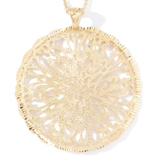 121 943 technibond diamond cut medallion pendant with 24 chain rating