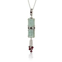 jade and cz art deco pendant $ 119 90 jade of yesteryear jade and