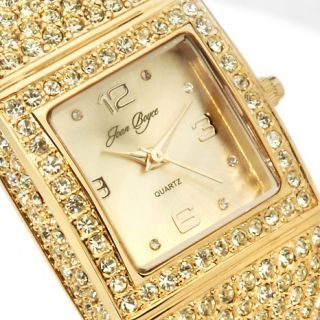 Joan Boyce Pavé Crystal Kissable Cuff Bracelet Watch