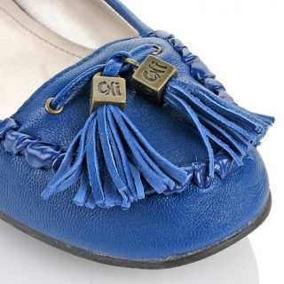 Chi by Falchi Chi by Falchi Lily Tasseled Leather Moccasin
