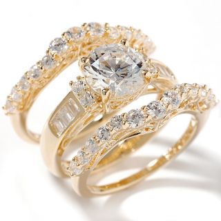 round and baguette 3 piece ring set note customer pick rating 126 $ 59