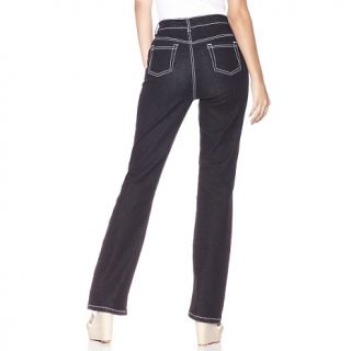 DG2 Bright Boot Cut Jeans with Contrast Topstitching