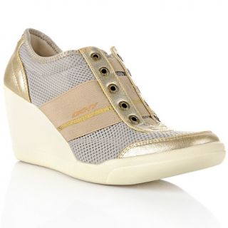 125 778 dknyc active darcy laceless mesh wedge sneaker note customer