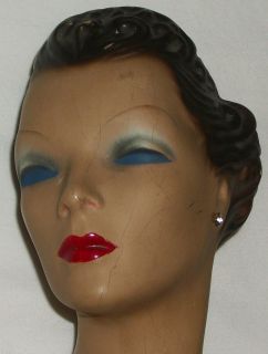 Rubberlite Composition Mannequin Counter Store Display Vintage Doll