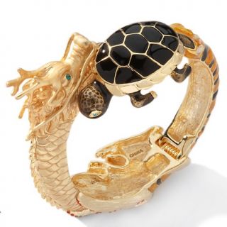 126 684 red lotus red lotus the four celestial hinged 7 bangle