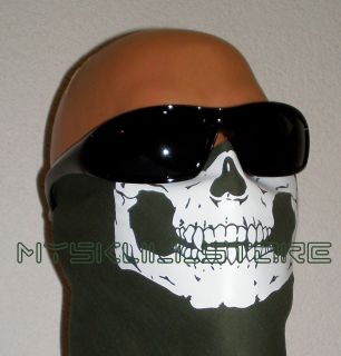 Skull Face Bandana Ghost Mask MW2 Biker Skeleton Neck Ski Headwrap