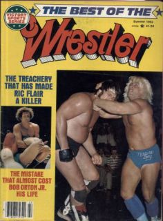 Best of The Wrestler Magazine Summer 1982 Ric Flair + Bob Orton