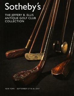Sothebys Jeffery B Ellis Antique Golf Club Collect 07