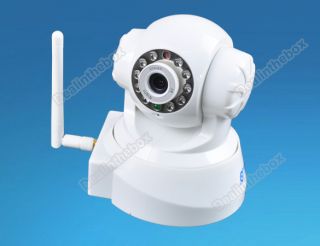 Wireless Webcam IP Cameras Vision WiFi Cam Audio White